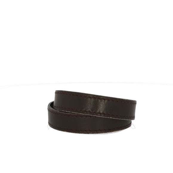 HERMES Double Tour Bracelet in Brown Leather - Picture 3 of 4